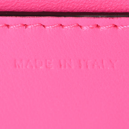 Valentino Garavani Calfskin Vlogo Loco Shoulder Bag Pink PP 7 of 10