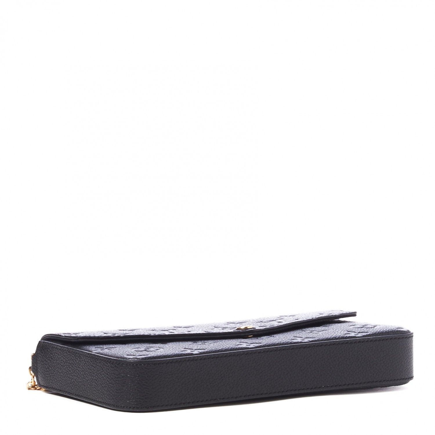 Louis Vuitton Empreinte Pochette Felicie Chain Wallet Black 4 of 9