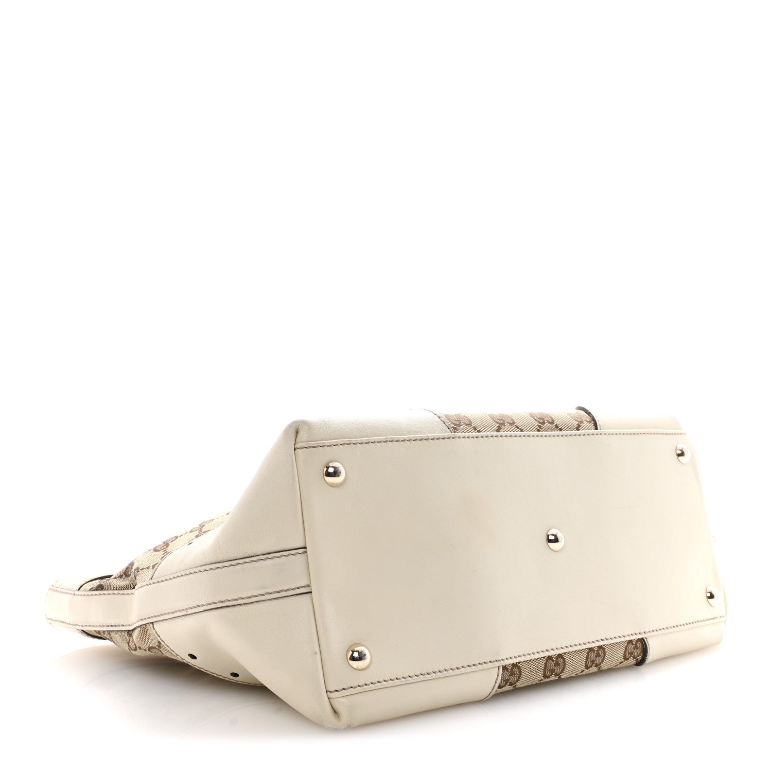 Gucci Monogram Large Punch Tote Off White 4 of 19