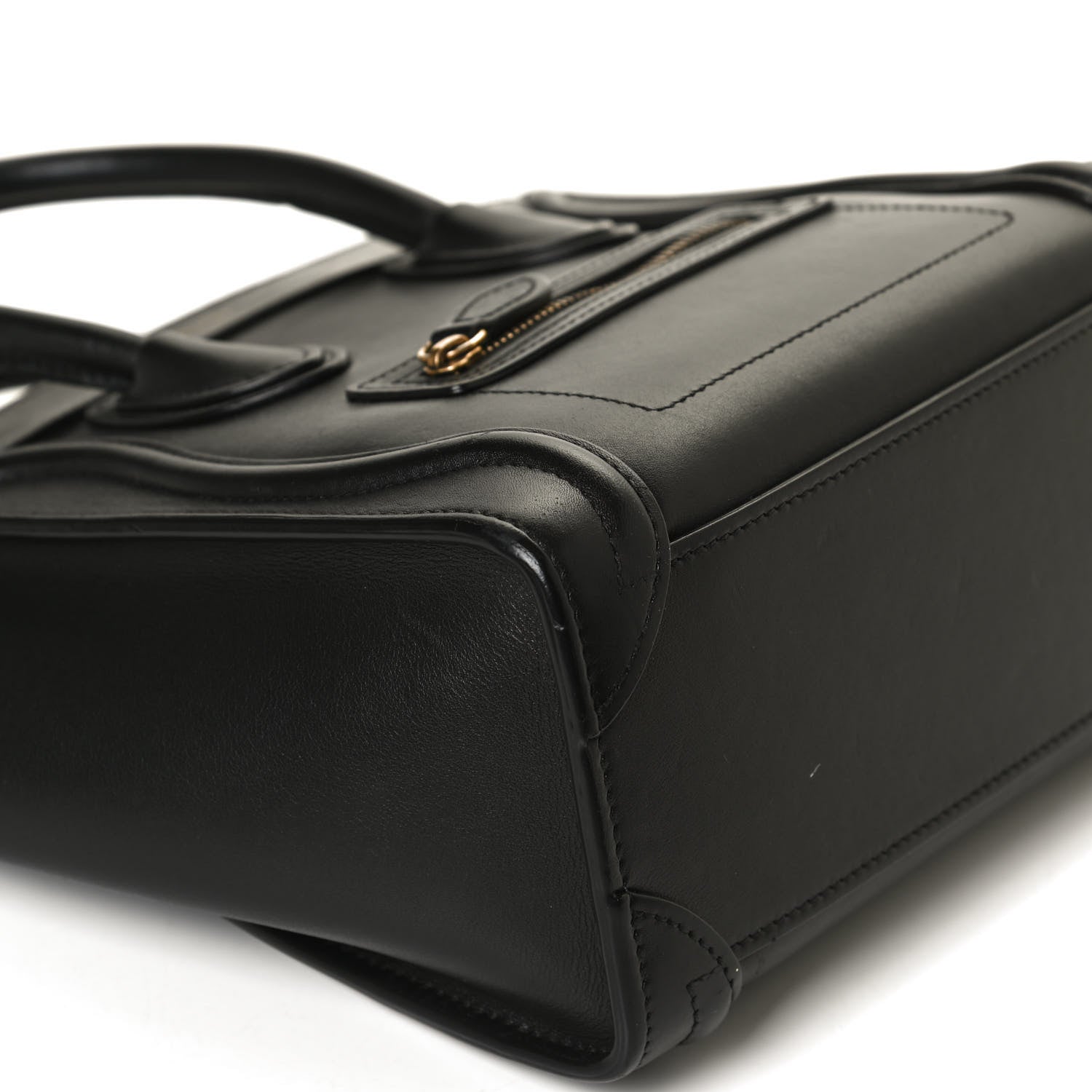 Celine Smooth Calfskin Nano Luggage Black 12 of 12
