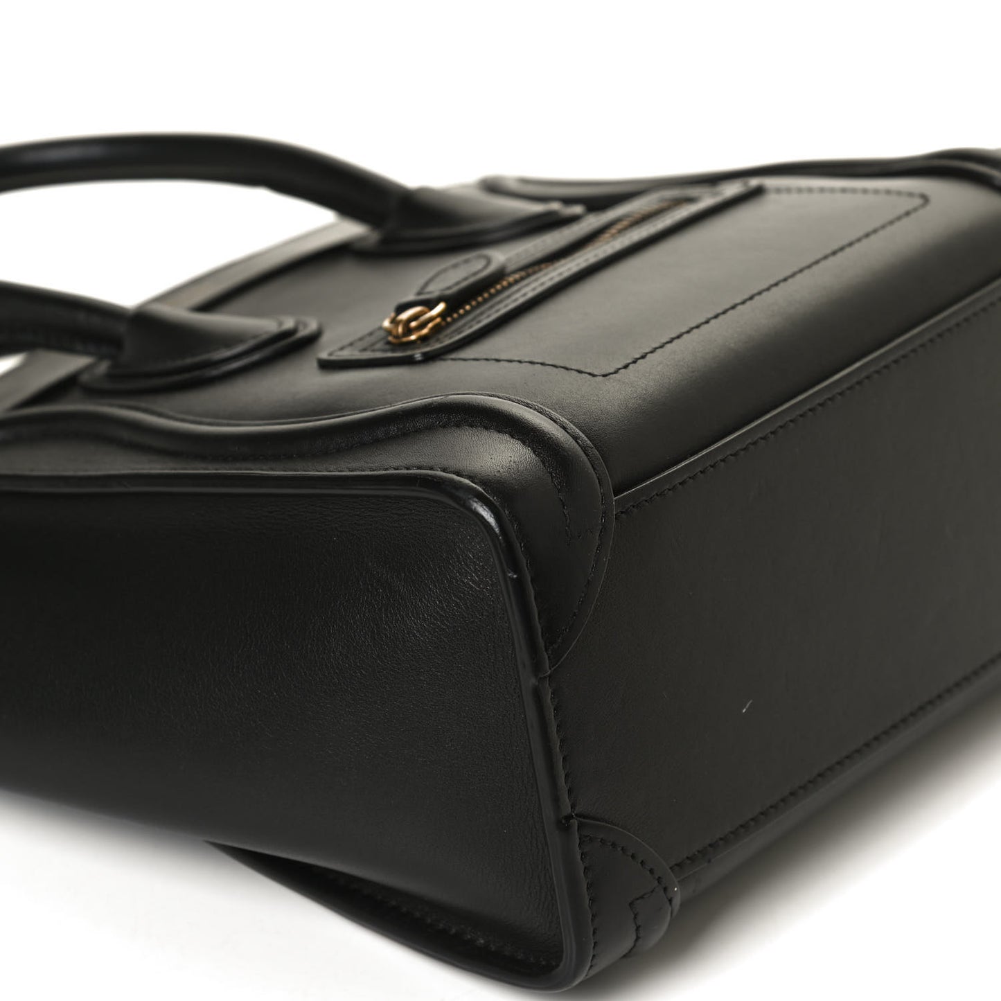 Smooth Calfskin Nano Luggage Black