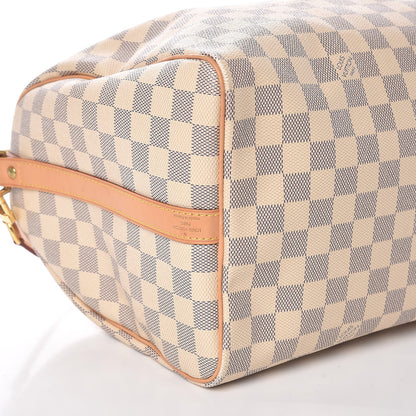 Louis Vuitton Damier Azur Speedy Bandouliere 35 5 of 9