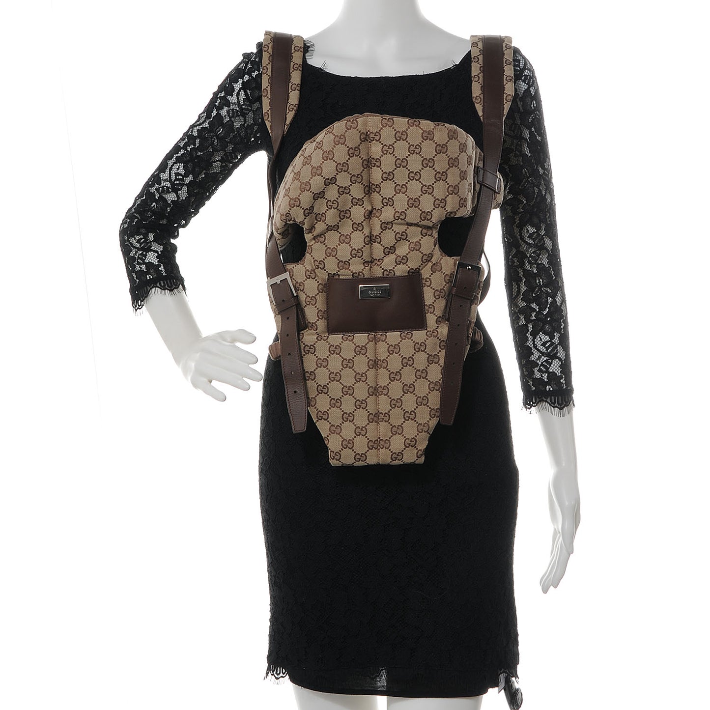 Monogram Baby Carrier Ebony