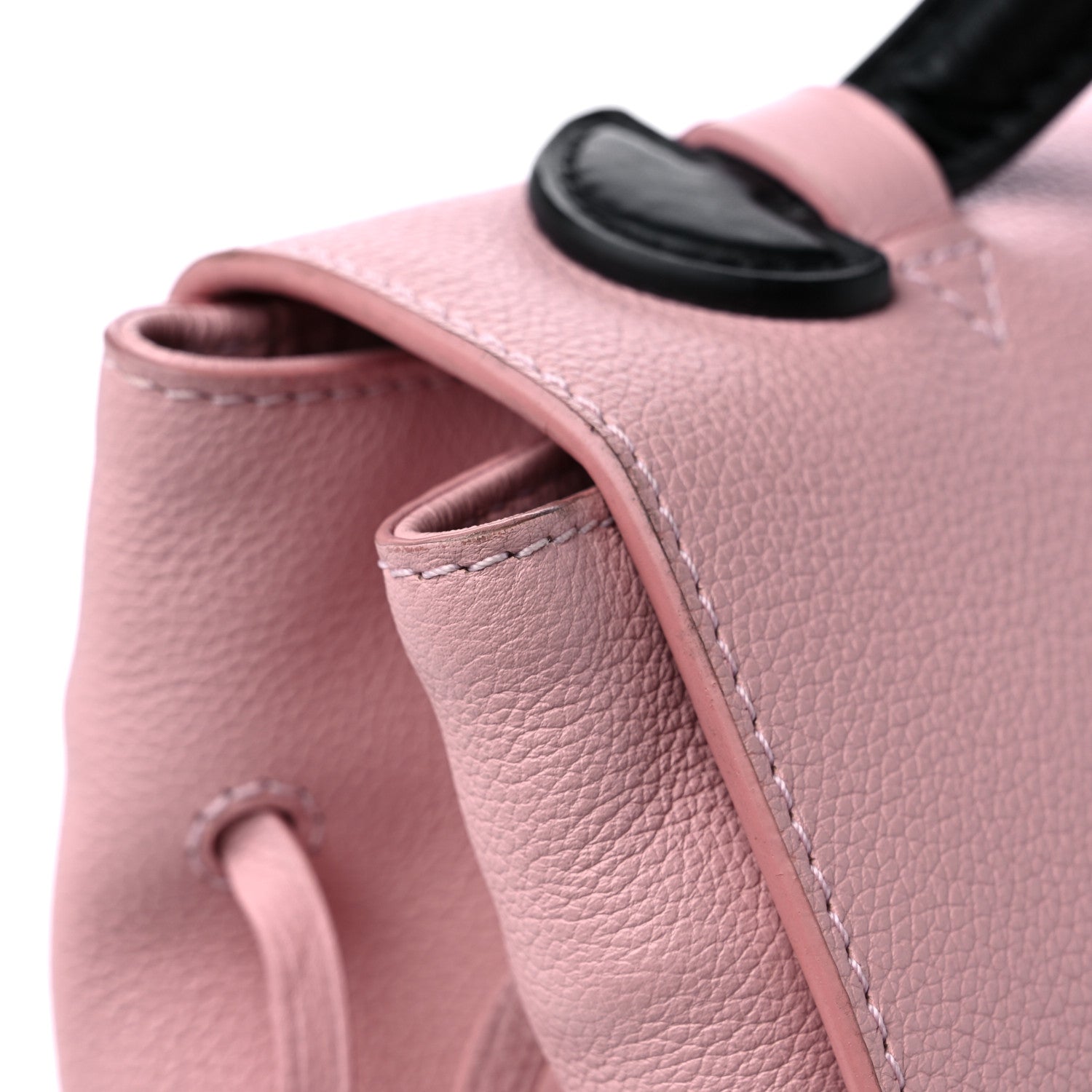 Louis Vuitton Calfskin Snakeskin Lockme MM Rose Ballerine 15 of 15