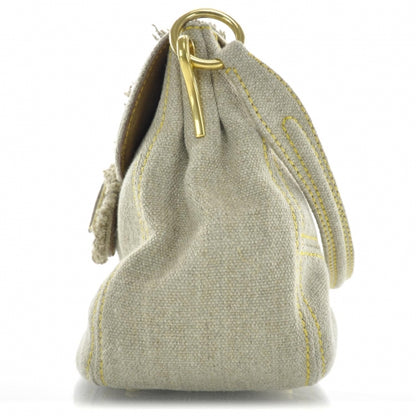 Prada Lino Turnlock Flap Bag Corda 4 of 13