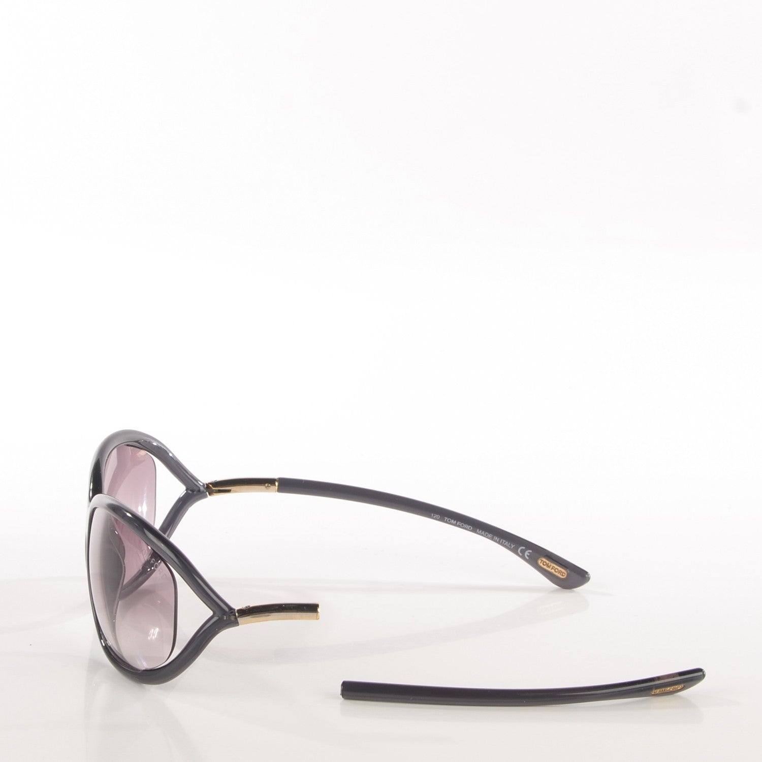 Tom Ford Jennifer Sunglasses TF8 Dark Grey 2 of 6
