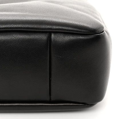 Saint Laurent Padded Lambskin Le 5 A 7 Hobo Black 11 of 12