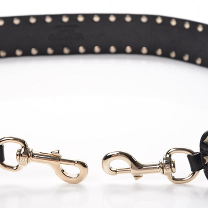 Valentino Garavani Lambskin Rockstud Spike Shoulder Strap Black 4 of 6