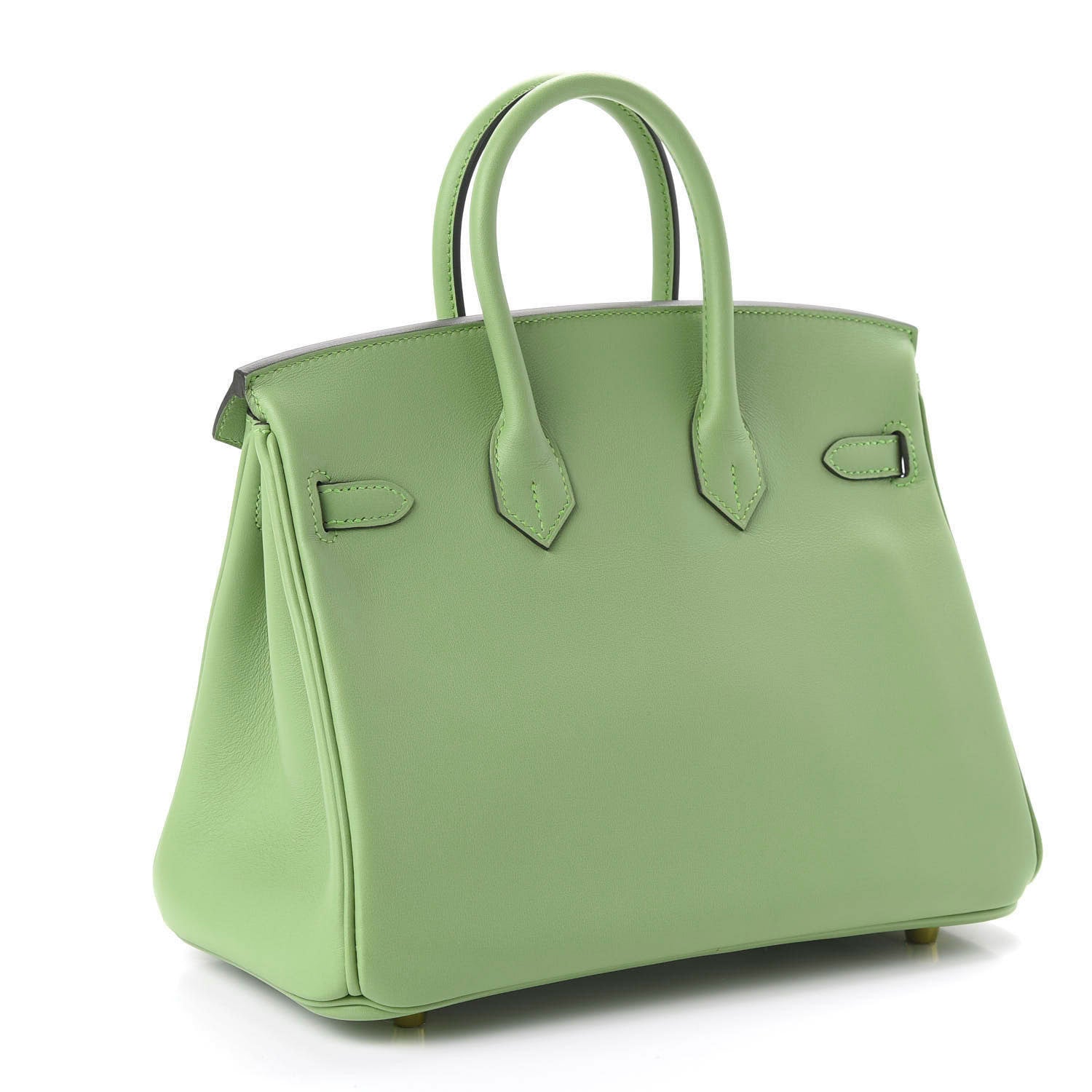 Hermes Swift Birkin 25 Vert Criquet 3 of 12