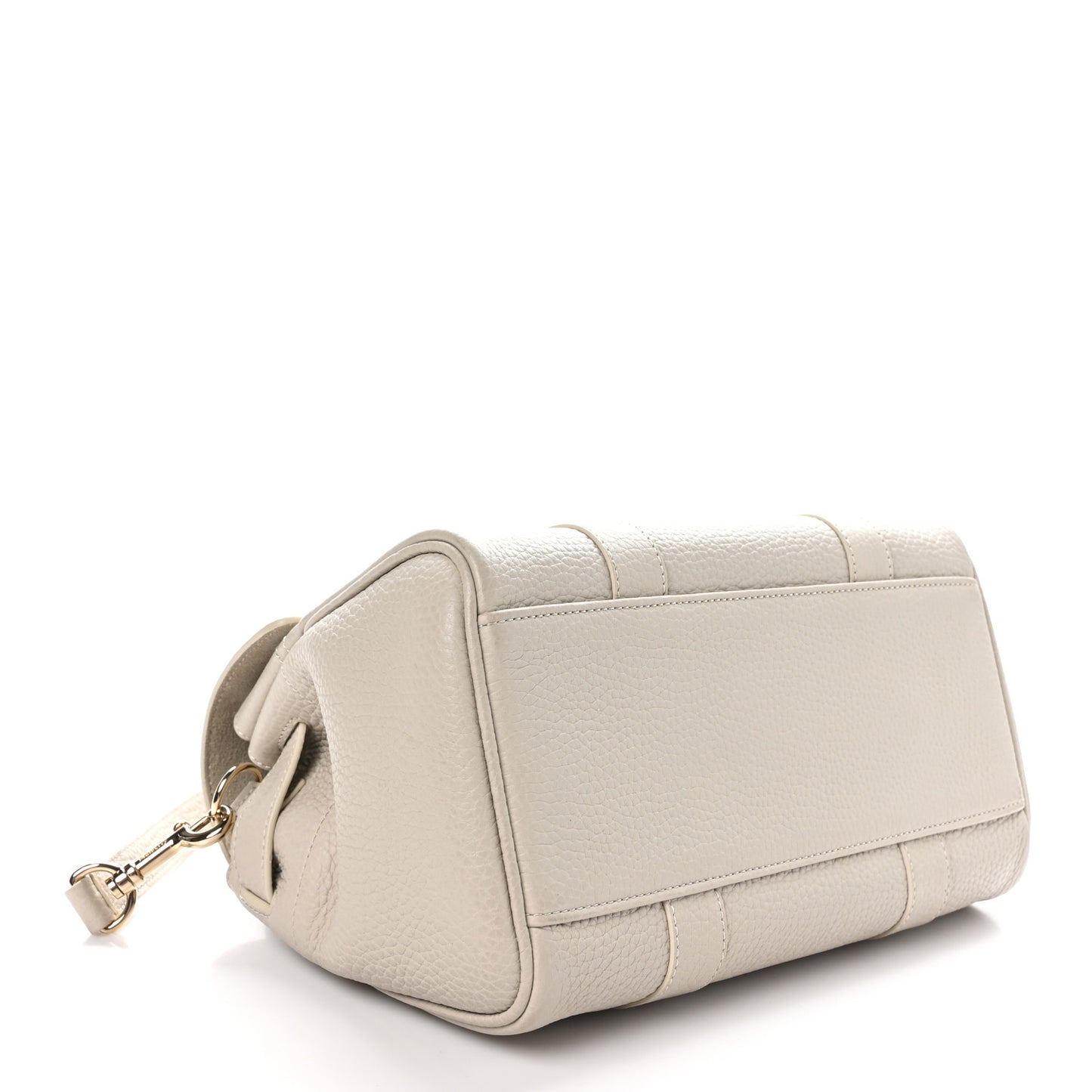 Heavy Grain Small Bayswater Satchel Chalk