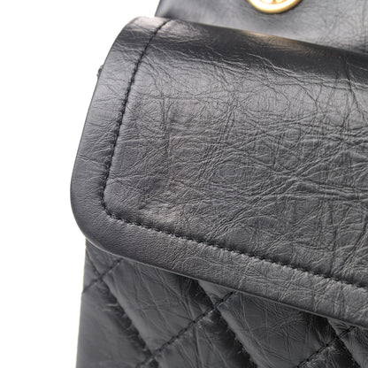 Chanel Aged Calfskin Quilted 2.55 Reissue 226 Flap Black 6 of 6