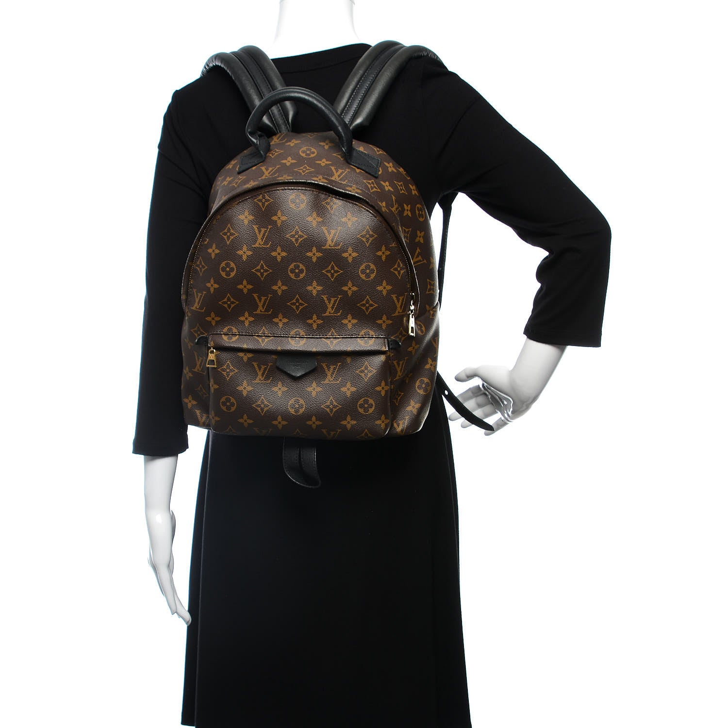Louis Vuitton Monogram Palm Springs Backpack MM 2 of 12