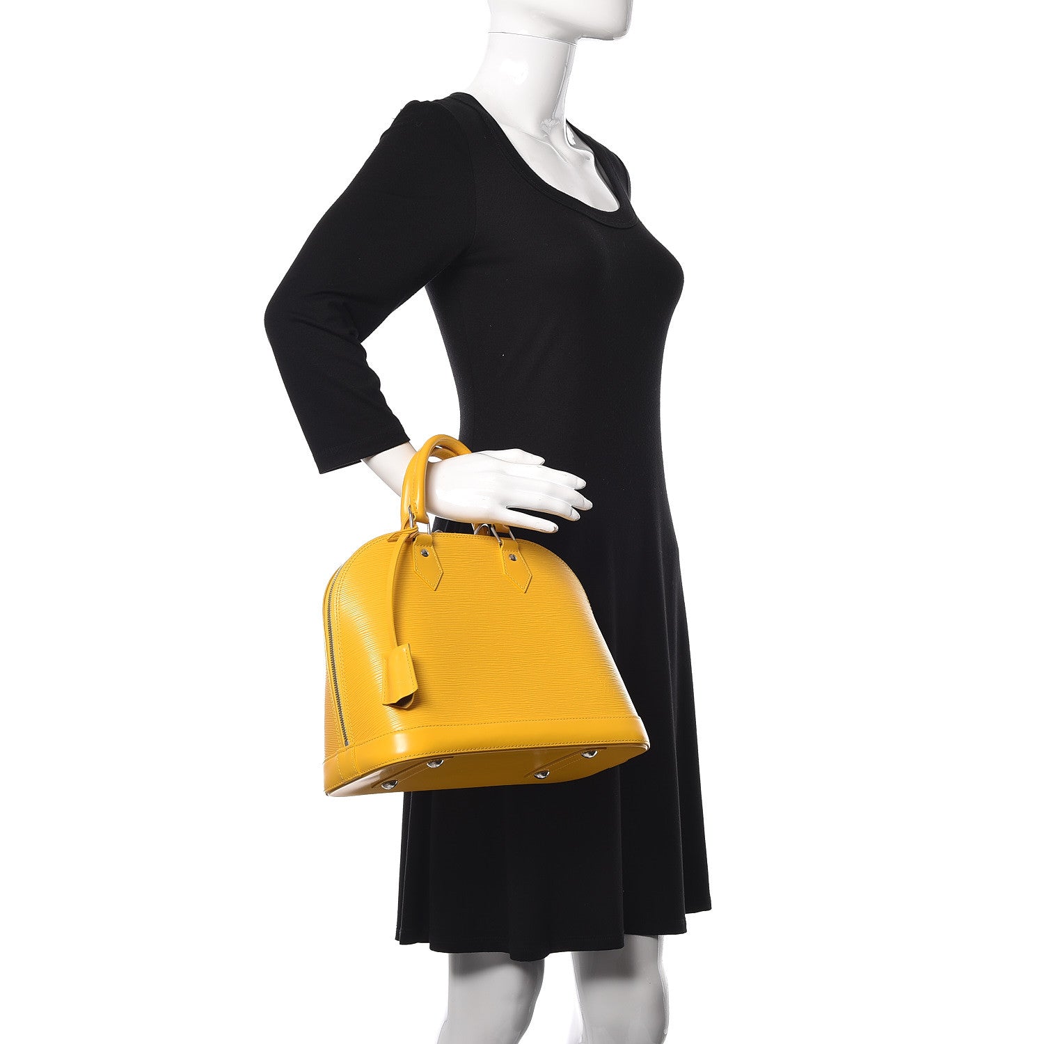 Louis Vuitton Epi Alma MM Citron 2 of 11