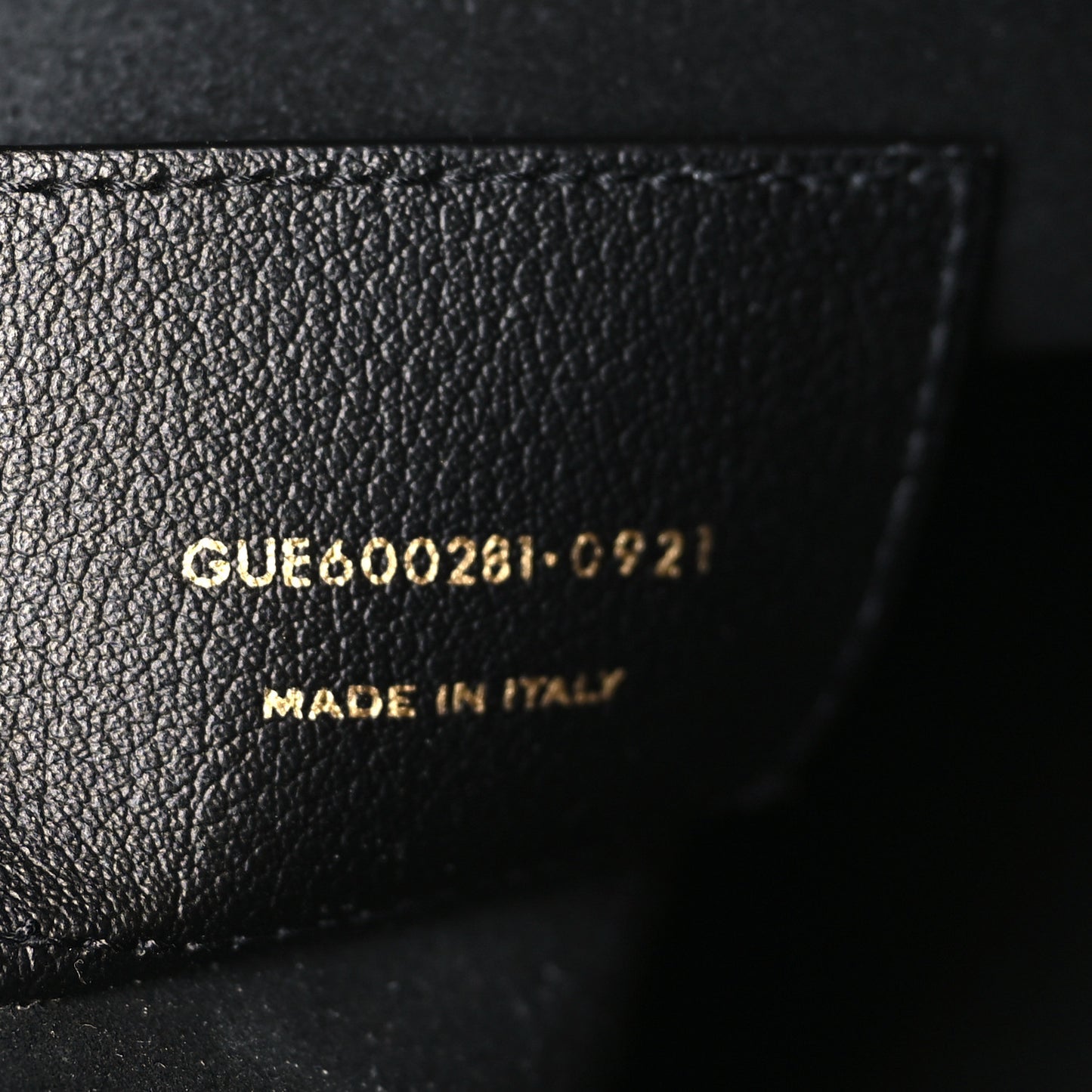 Calfskin Large Shopping Tote Black