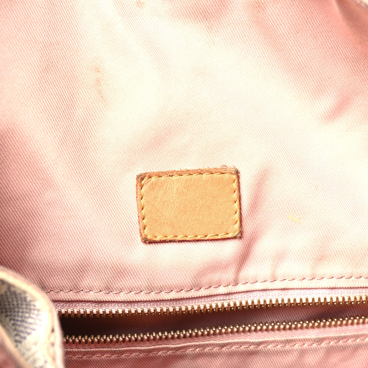 Louis Vuitton Damier Azur Graceful MM Rose Ballerine 6 of 13