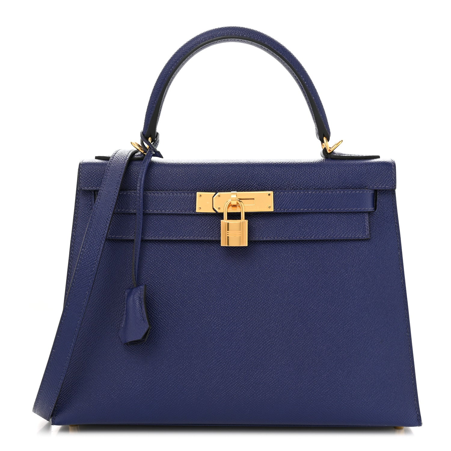 Hermes Epsom Kelly Sellier 28 Bleu Electrique 1 of 12
