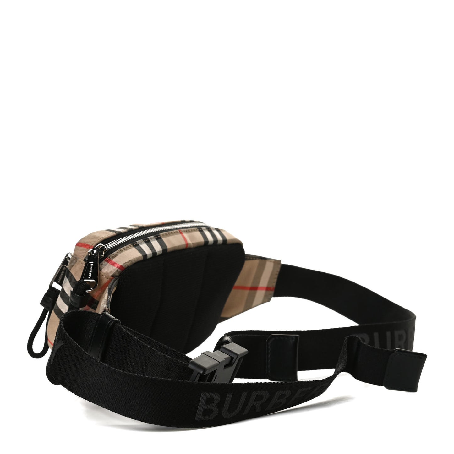 Nylon Vintage Check Small Cannon Bum Bag Archive Beige