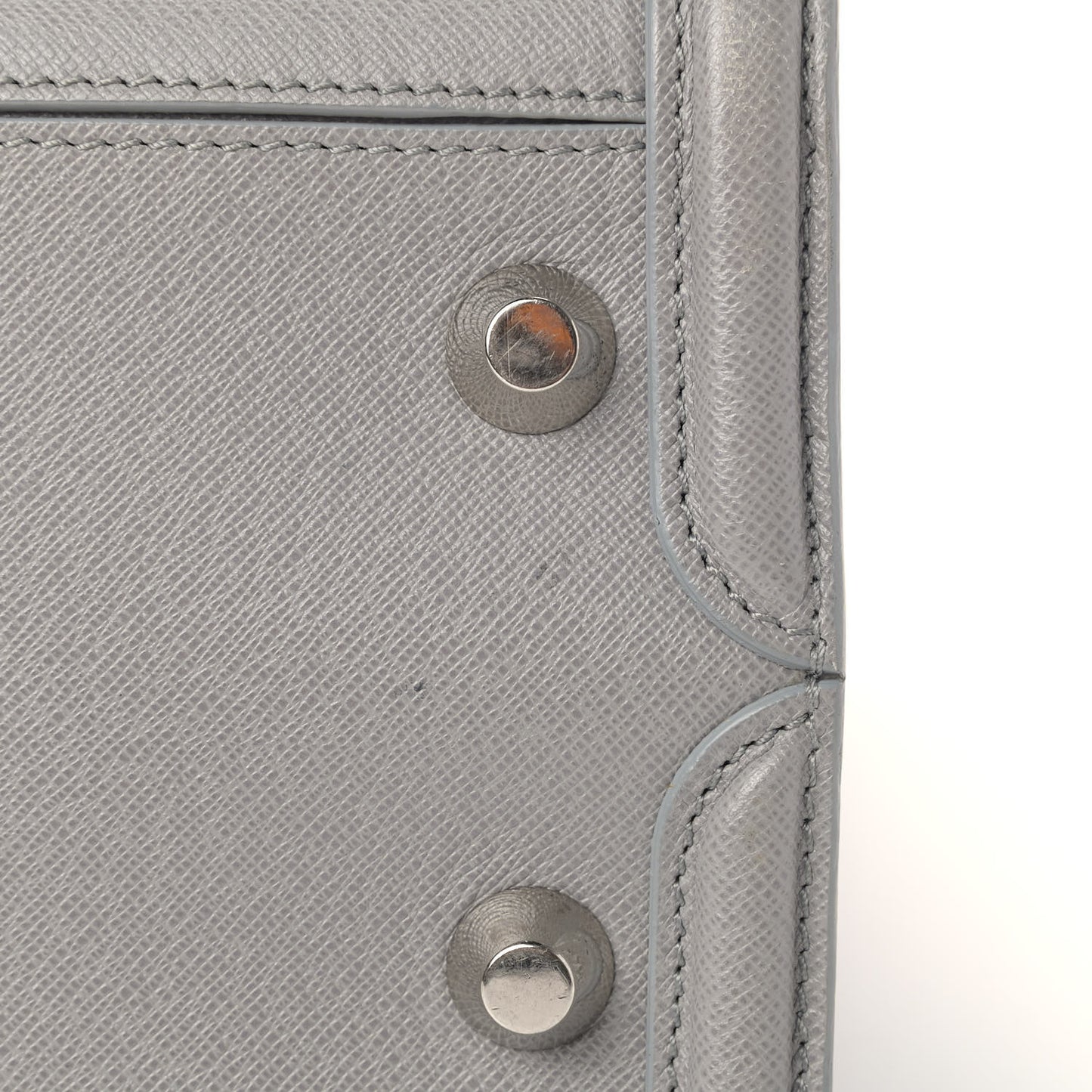Saffiano Heroine Open Tote Grey Melange