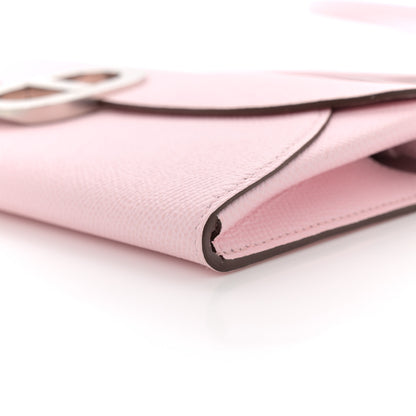 Hermes Epsom Maillon Wallet To Go Rose Darling 10 of 11