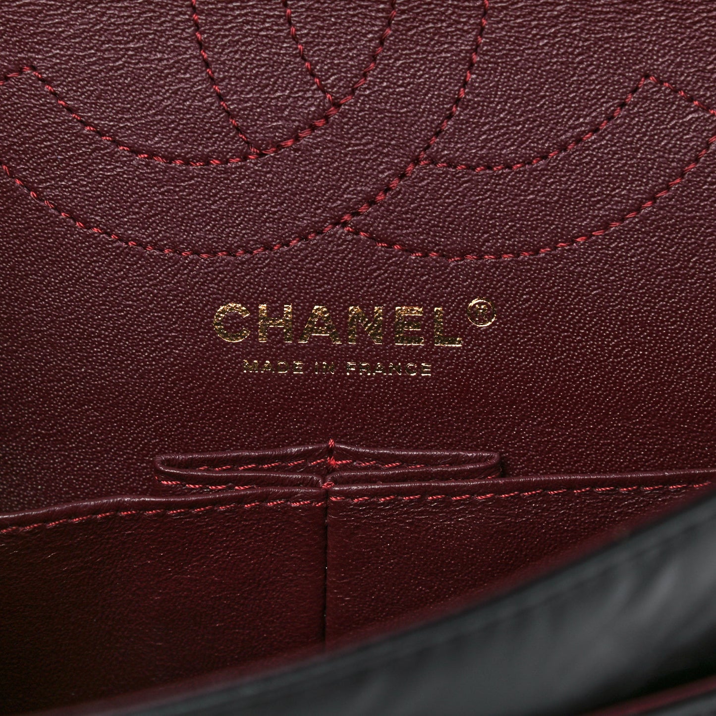 Aged Calfskin Quilted 2.55 Reissue 225 Flap Black