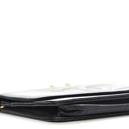 Chanel Caviar Timeless CC Wallet On Chain WOC Black 9 of 14