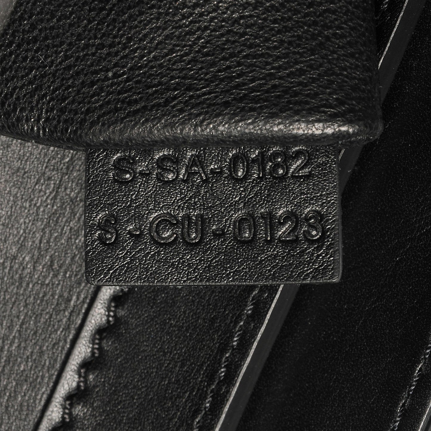 Smooth Calfskin Micro Luggage Black