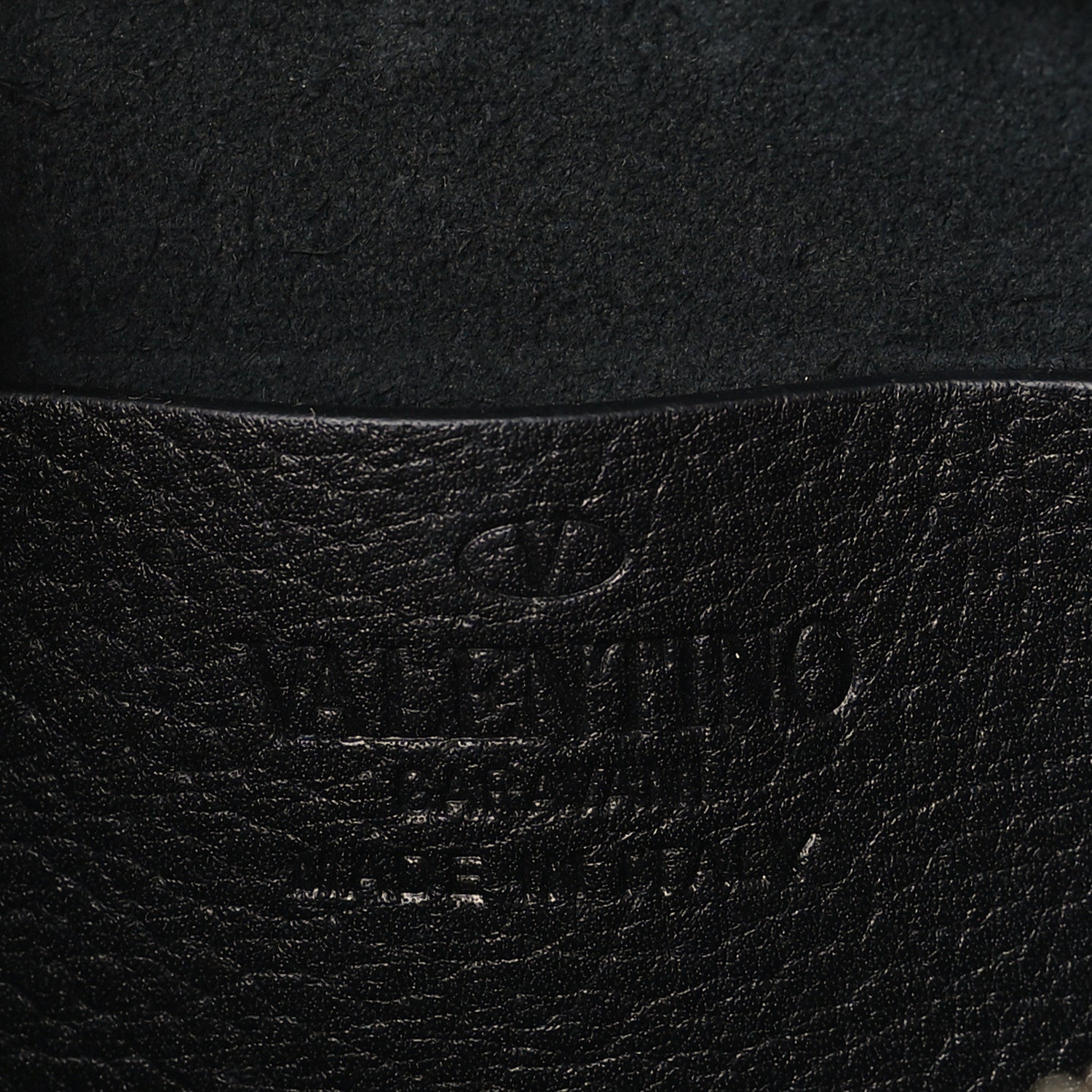 Valentino Garavani Pebbled Calfskin Rockstud Small Chain Shoulder Bag Black 8 of 10