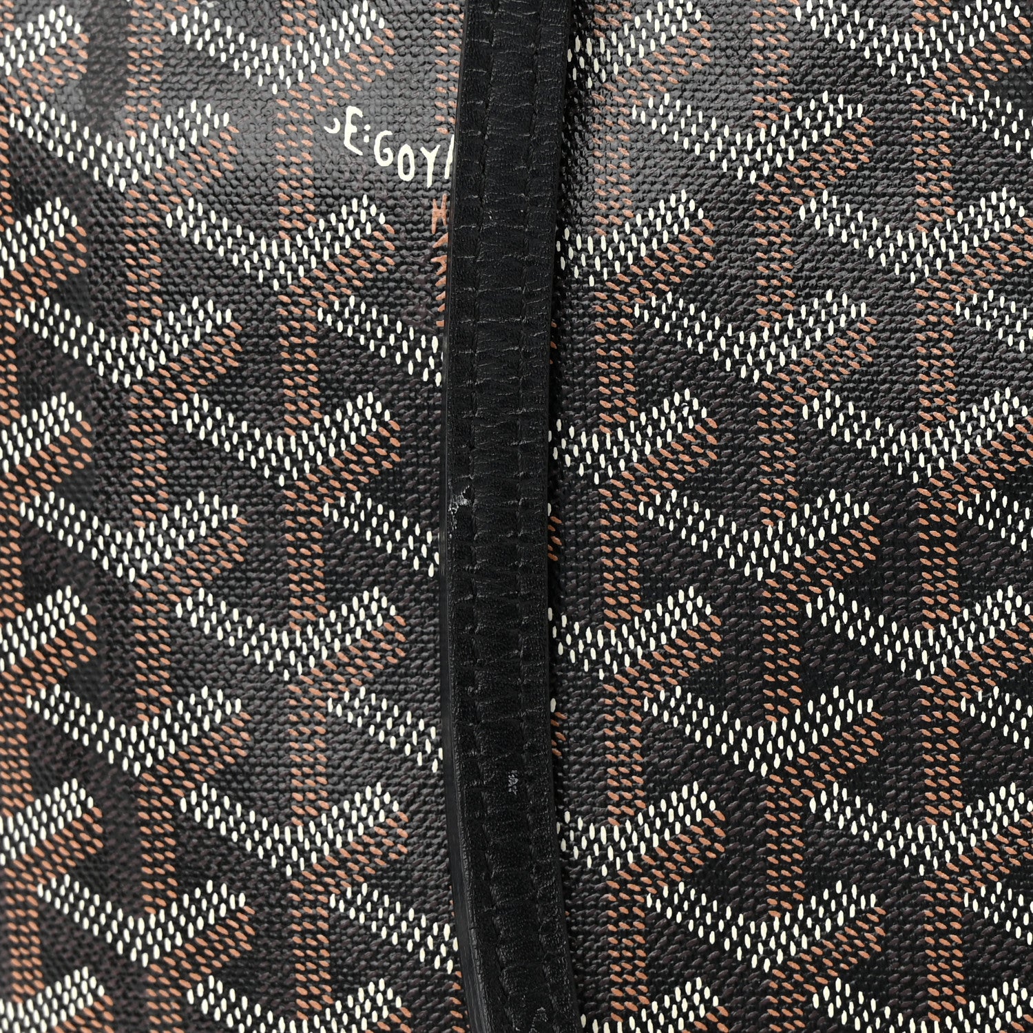 Goyard Goyardine Bellechasse PM Black 23 of 27
