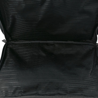 Prada Tessuto Nylon Saffiano Viaggio Carry On Travel Bag Black 5 of 13