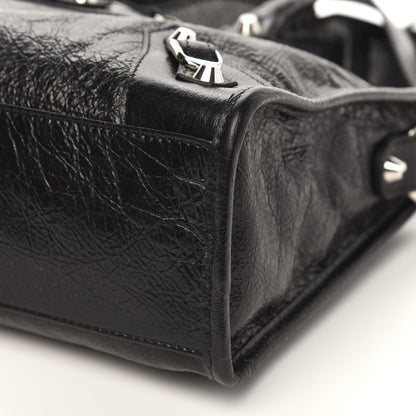 Balenciaga Agneau Classic Silver Hardware S City Black 9 of 9