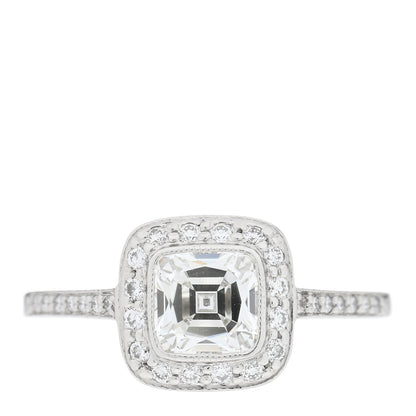 Tiffany Platinum Diamond .86ct Legacy Engagement Ring 48 4.5 1 of 5