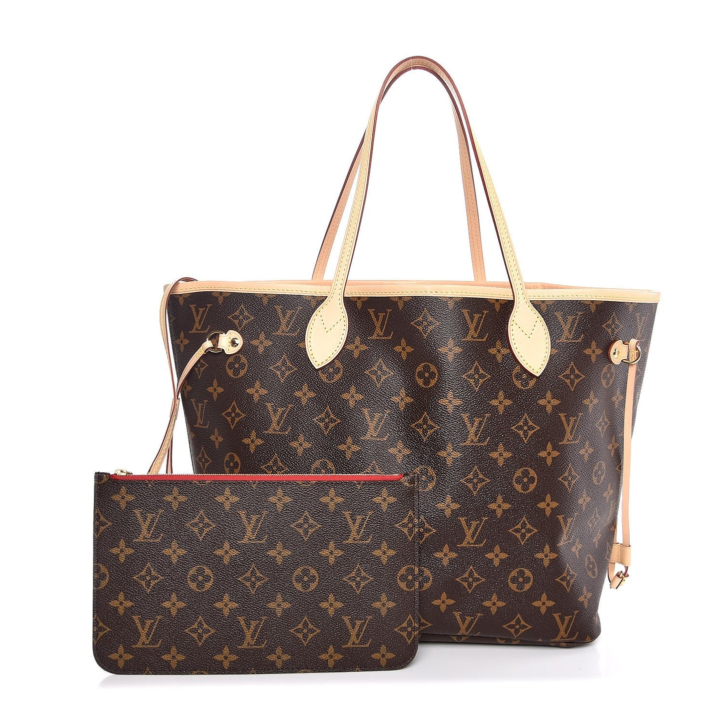 Monogram Neo Neverfull MM Cherry