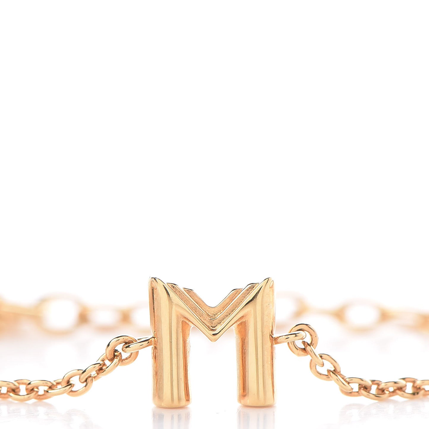 LV And Me Letter M Bracelet Gold