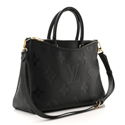 Louis Vuitton Empreinte Monogram Giant Trianon MM Black 3 of 9