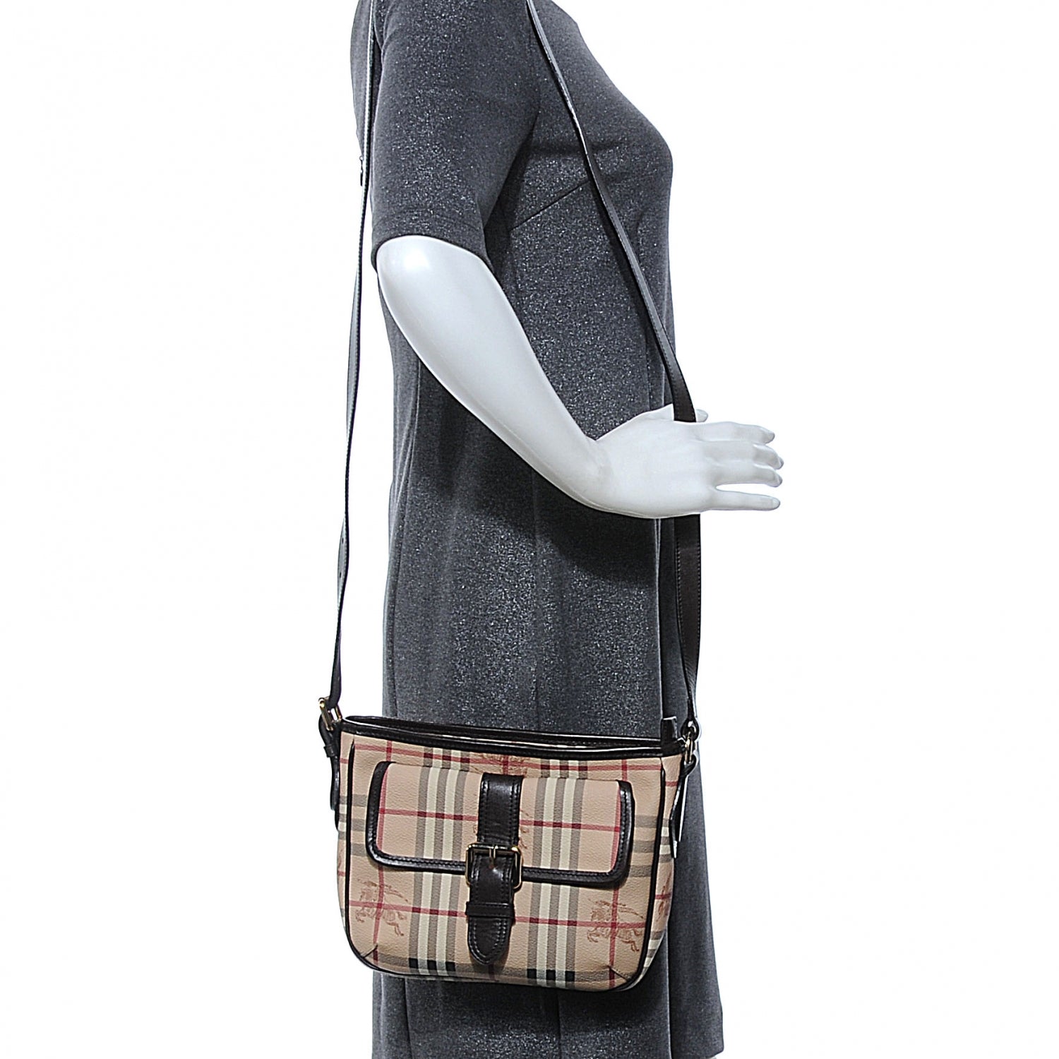 Burberry Haymarket Check Ganton Satchel 2 of 10