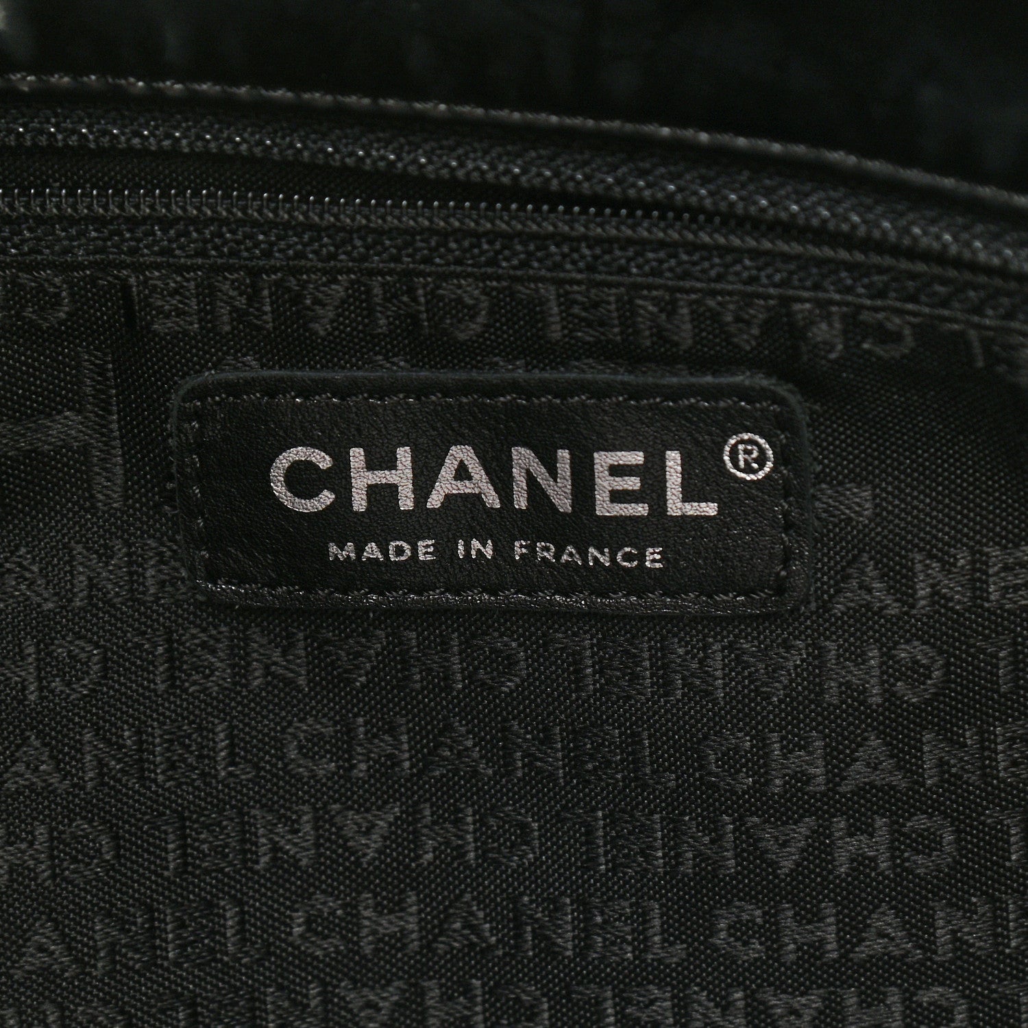 Chanel Vinyl XL Coco Cabas Black 5 of 10