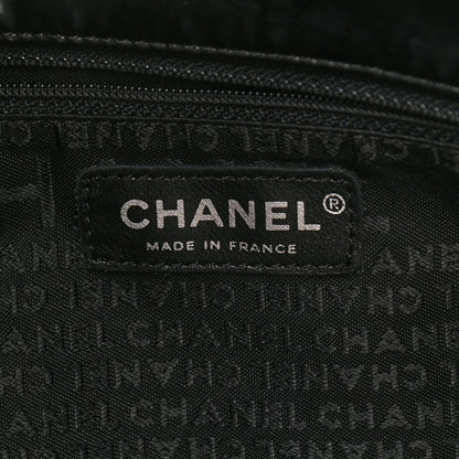 Chanel Vinyl XL Coco Cabas Black 5 of 10