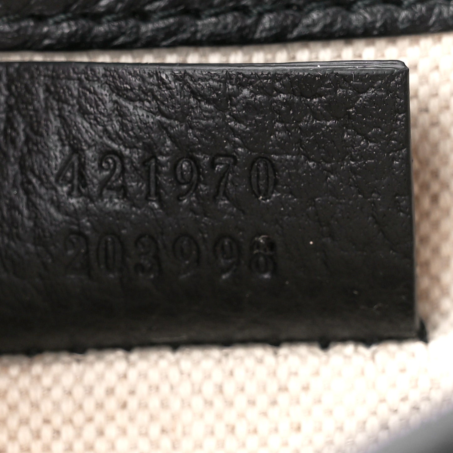 Calfskin Mini Dionysus Shoulder Bag Black