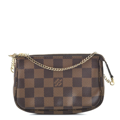 Louis Vuitton Damier Ebene Mini Pochette Accessories 1 of 6