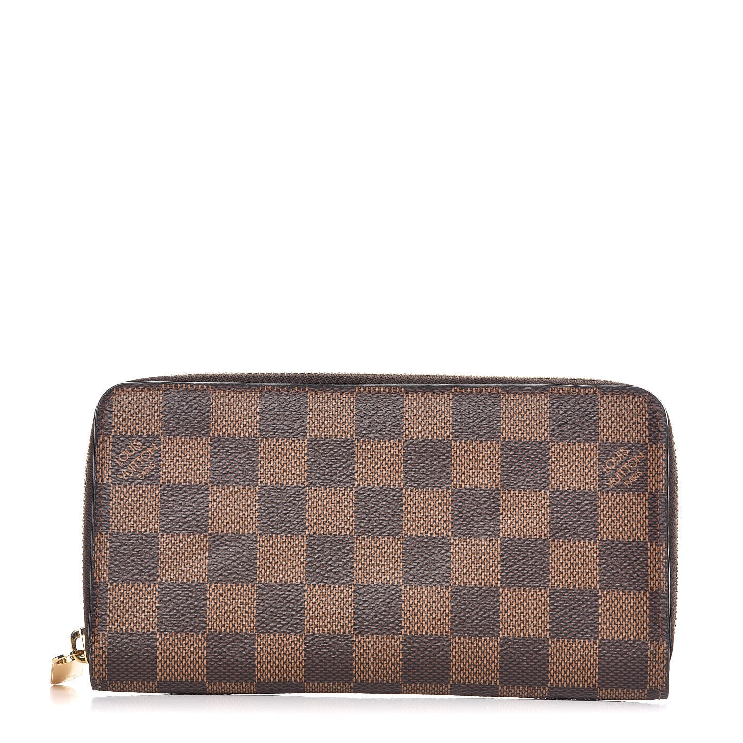 Louis Vuitton Damier Ebene Zippy Wallet 1 of 9