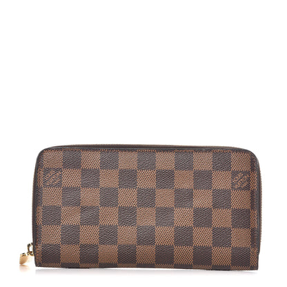 Louis Vuitton Damier Ebene Zippy Wallet 1 of 9