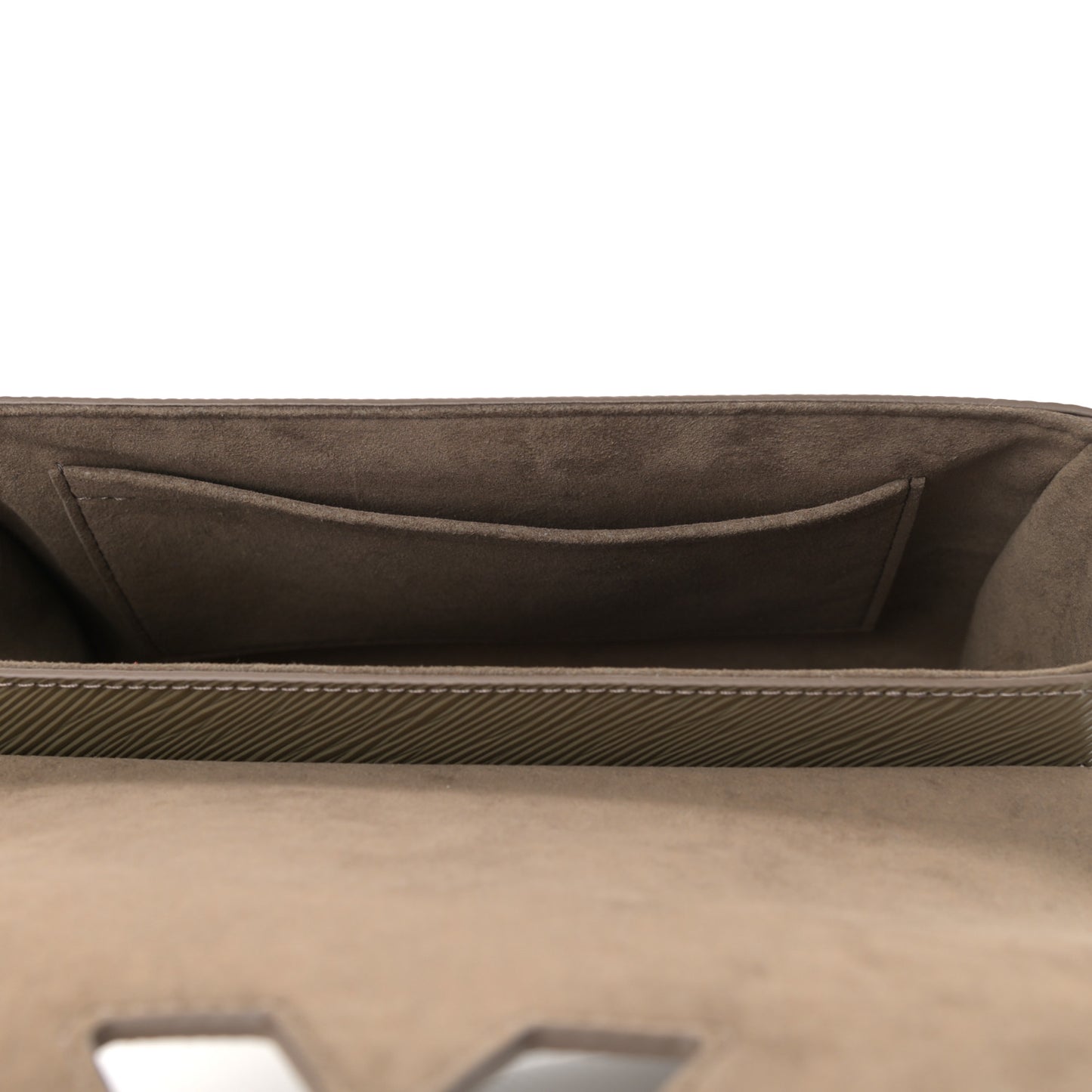 Epi Twist Shoulder Bag MM Smokey Brown