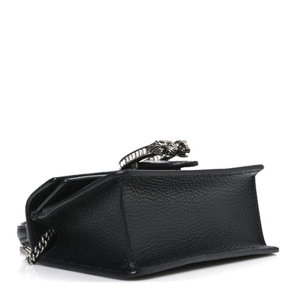 Gucci Dollar Calfskin Crystal Mini Dionysus Top Handle Bag Black Crystal 4 of 11
