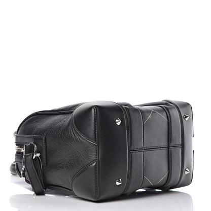 Givenchy Calfskin Coated Canvas Madonna Print Mini Lucrezia Black 4 of 11