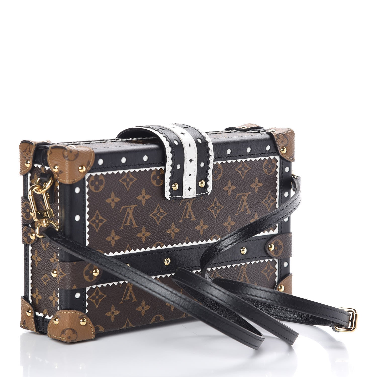 Louis Vuitton Monogram Brogue Petite Malle 3 of 9