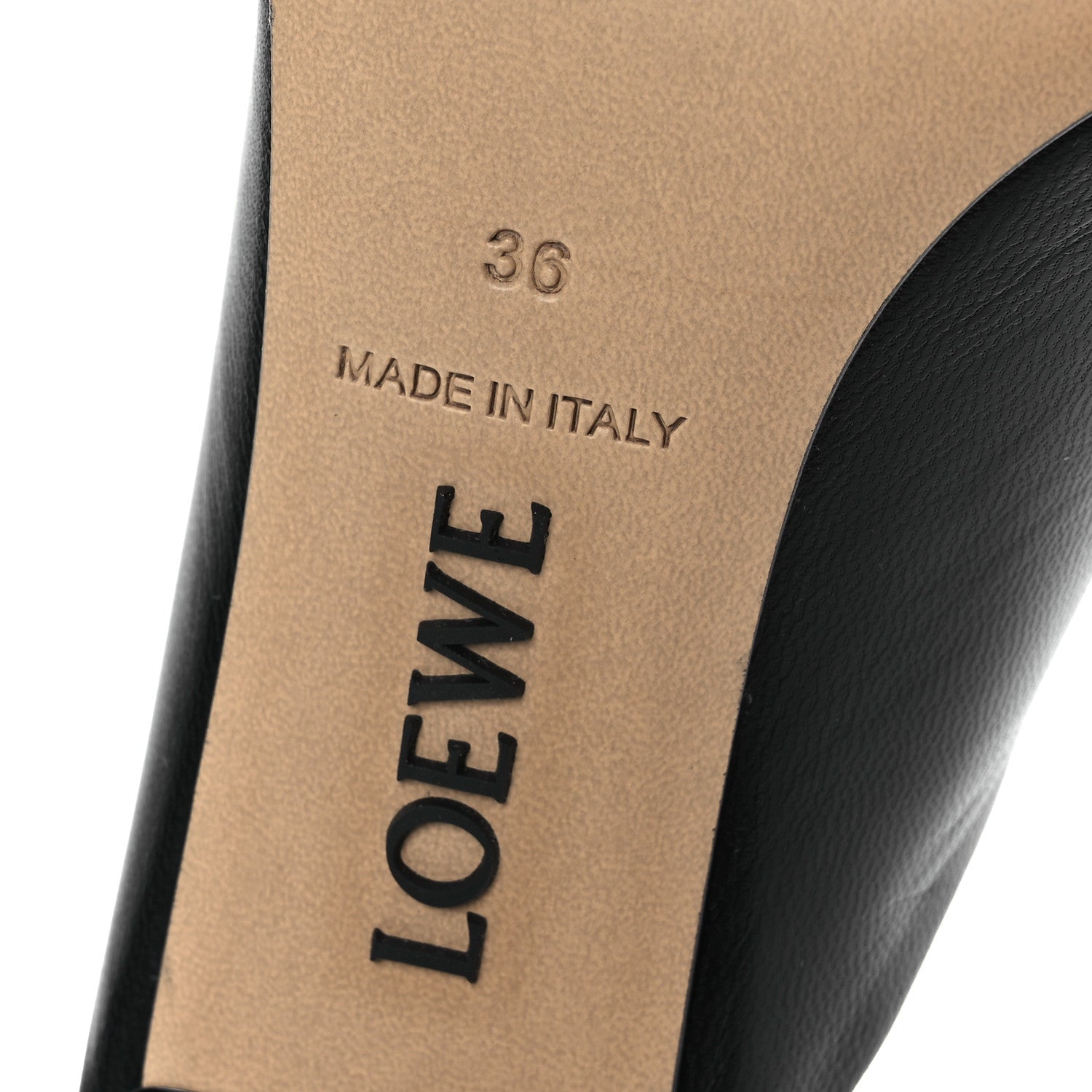 Loewe Goatskin Toy 45 Mule 36 Black 8 of 13