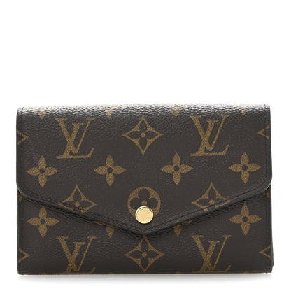 Louis Vuitton Monogram Sarah Compact Wallet 1 of 11