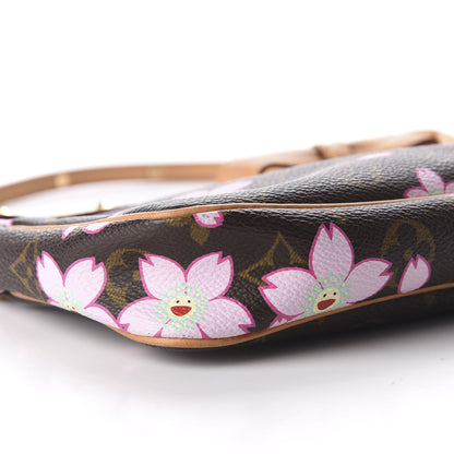 Louis Vuitton Monogram Cherry Blossom Pochette Accessories Brown 5 of 9