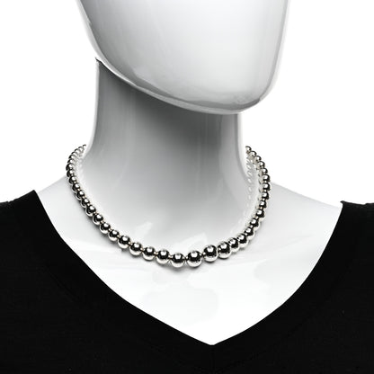 Tiffany Sterling Silver HardWear Graduated Ball Necklace 2 of 4