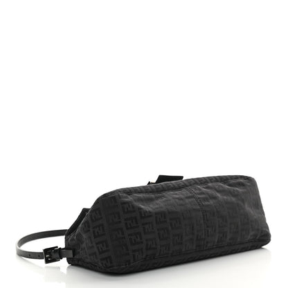 Fendi Zucchino Baguette Black 3 of 12